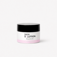Beautyka Skin Solution Cream jar on a light gray background.