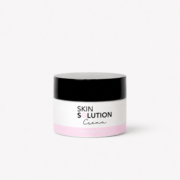 Beautyka Skin Solution Cream jar on a light gray background.