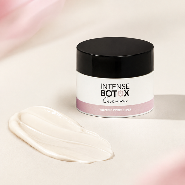 Beautyka Intense Botox Cream with rich cream texture for smoother, firmer-looking skin.