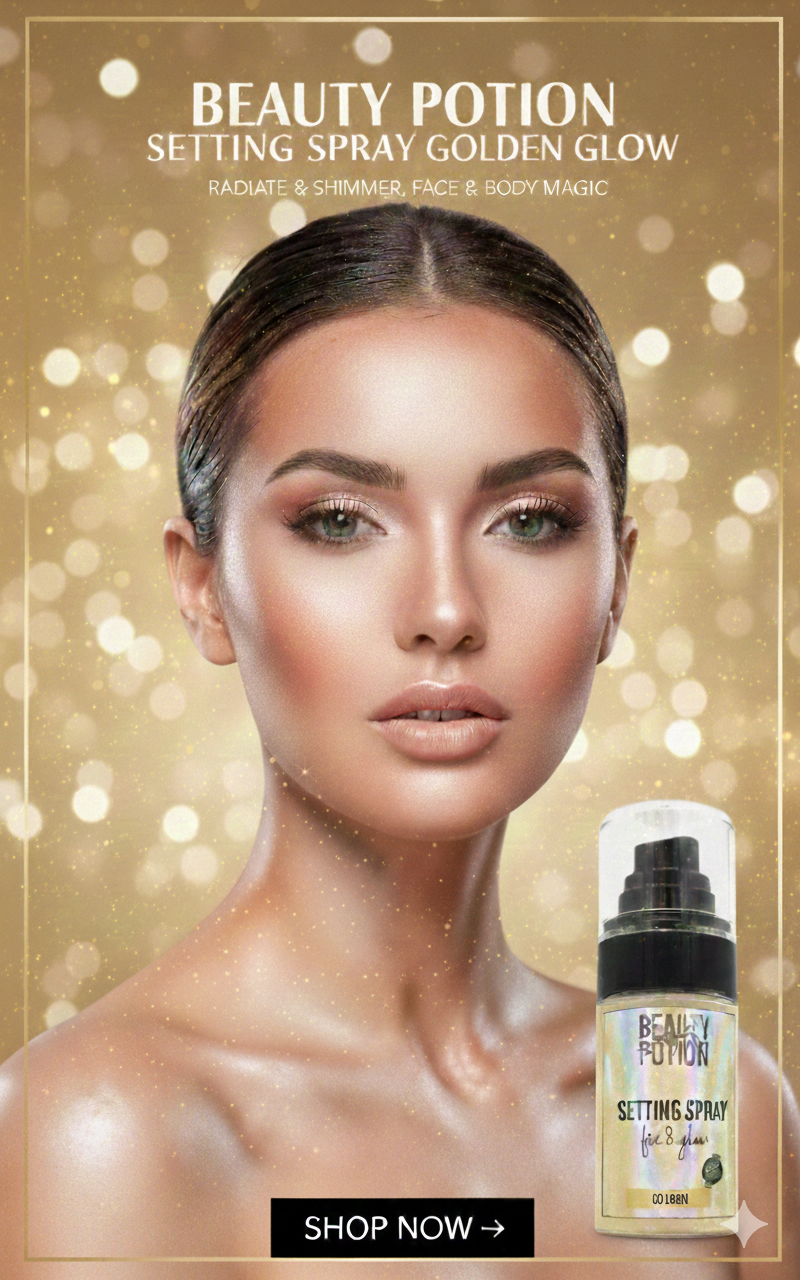 Beauty Potion Setting Spray - Gold