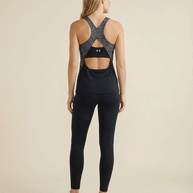 Under Armour Black & Grey Training Tank