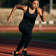 Under Armour Black V-Back Training Tank