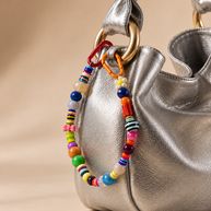 Yellow Elephant Candy Hoop Bag Charm