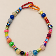 Yellow Elephant Candy Hoop Bag Charm
