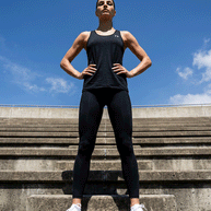 Under Armour Black V-Back Training Tank