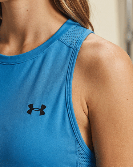 Under Armour-Shirt Blue:Black back strips