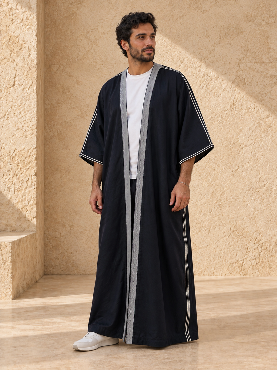 Kaafmoon Navy Blue Sahara