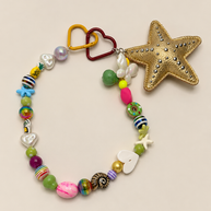 Yellow Elephant Starburst Bag Charm