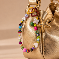 Yellow Elephant Starburst Bag Charm