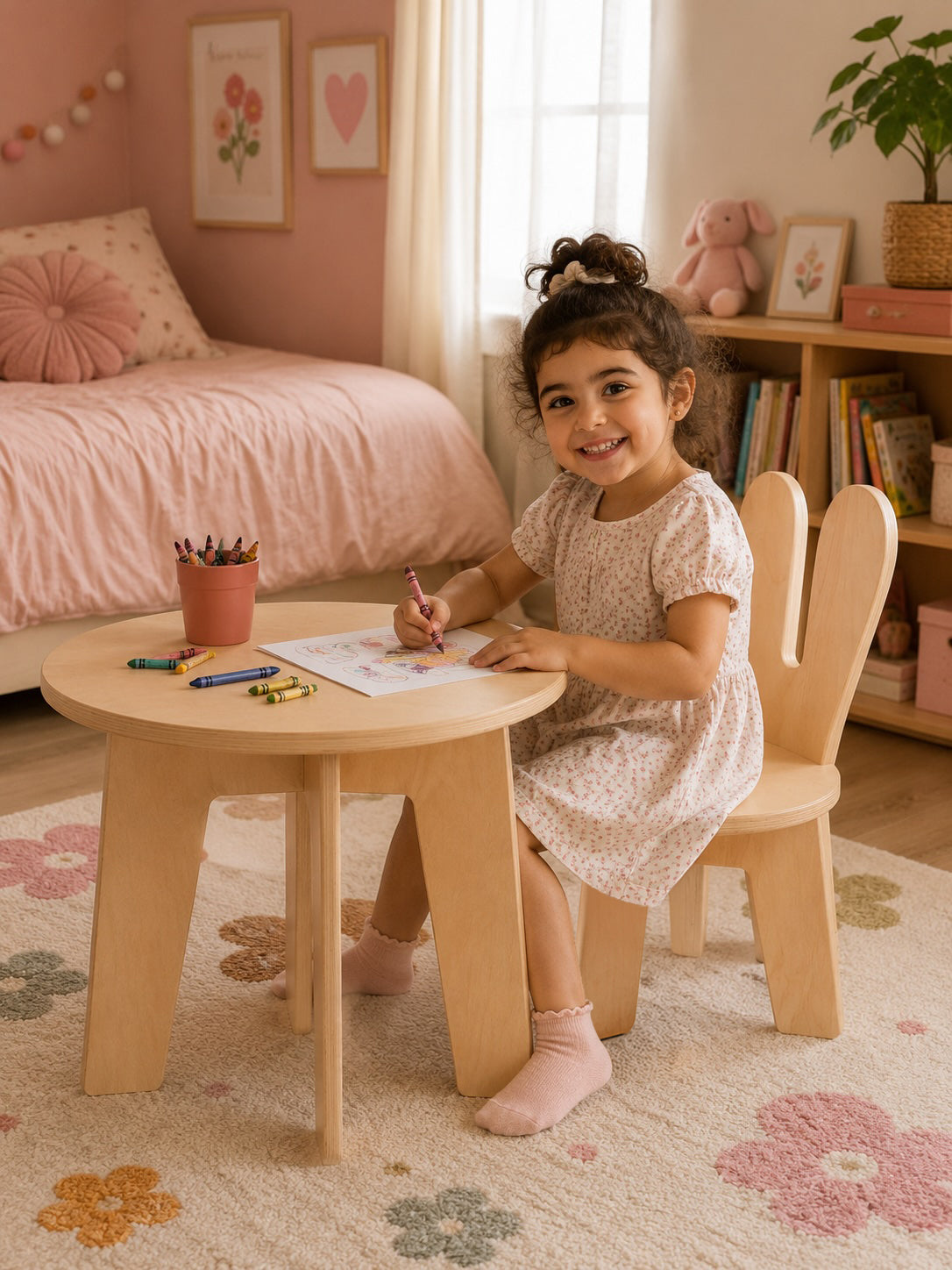 Ghúrfa Table & 2 Chairs Set Fauna (Delivered in up to 14 days)