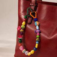 Yellow Elephant Dice Loop Bag Charm
