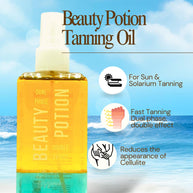 Tanning oil