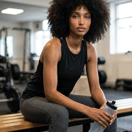 Under Armour Black Open-Back Training Tank