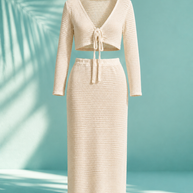 By Rita Raphael Beige Beach Set