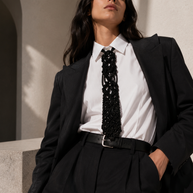 Knots by nada Knot a Tie - Black