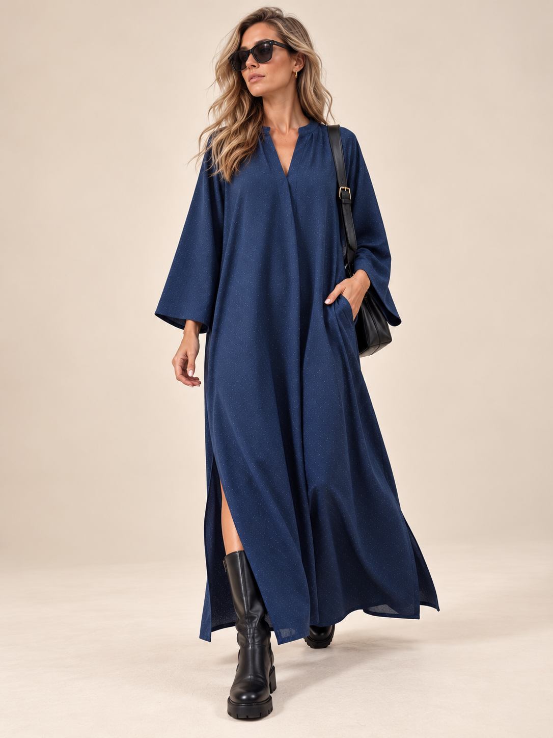 By Rita Raphael Oversized Dress