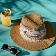 Tendresse Boutique Brown Straw Hat