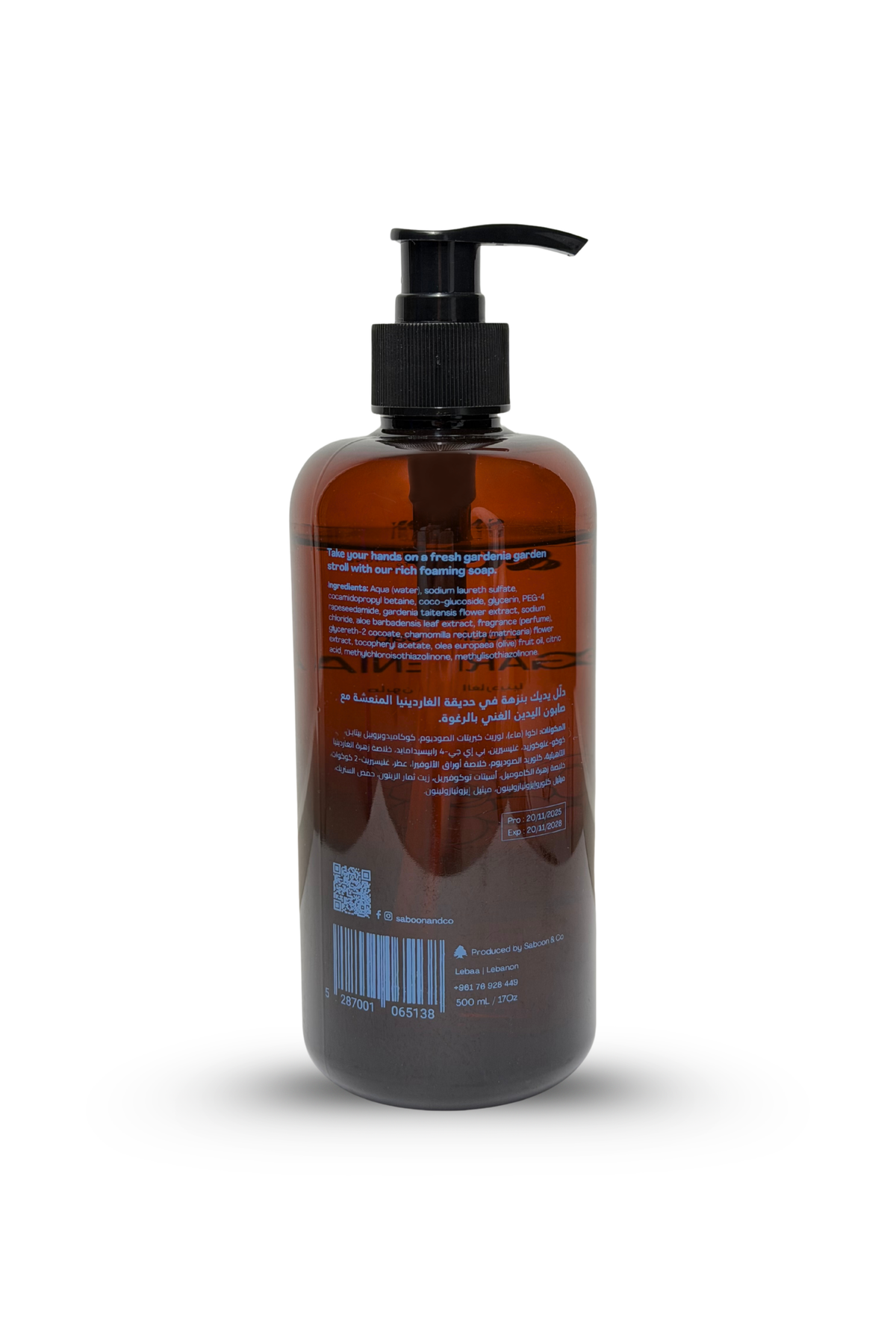 Saboon & Co Gardenia Liquid Soap