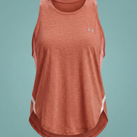 Under Armour Dark Orange Striped T-Shirt
