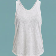 Under Armour White Open-Back T-Shirt