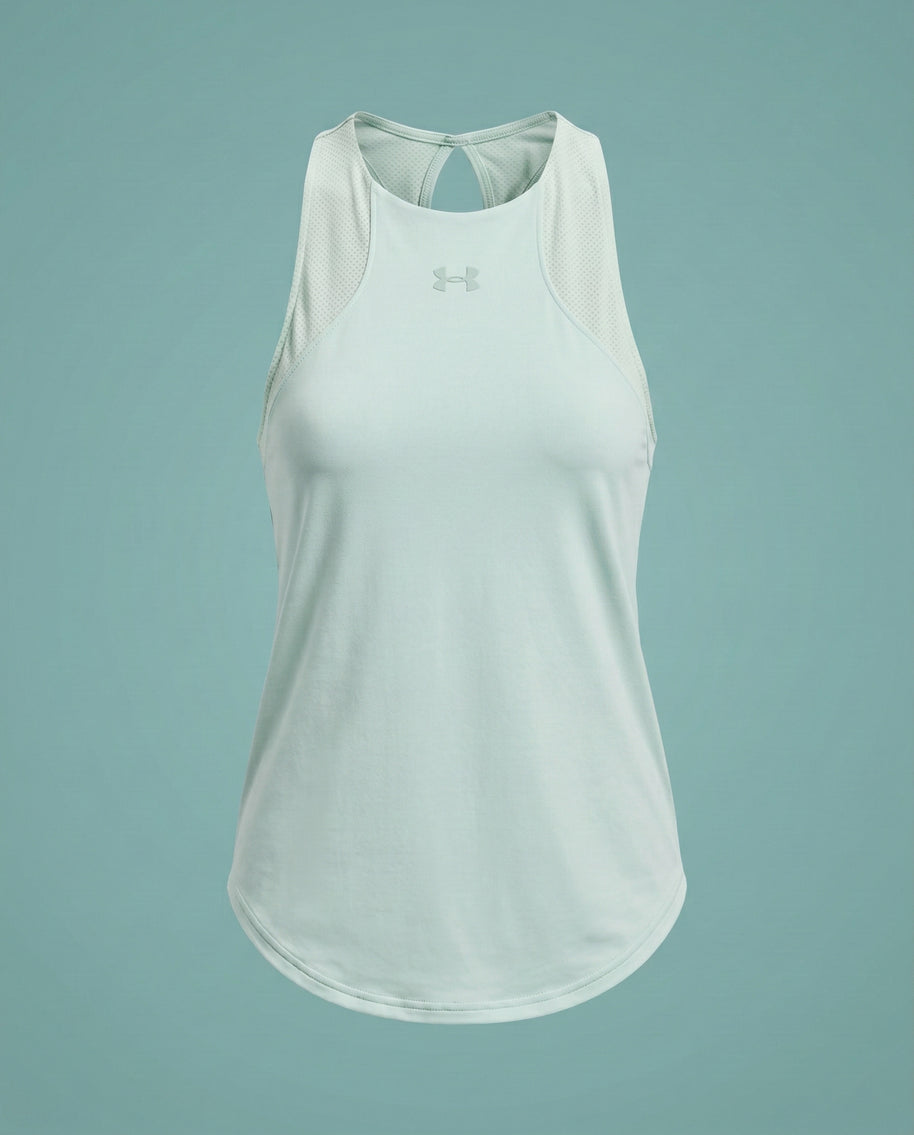 Under Armour Light Green & White T-Shirt