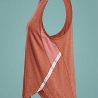 Under Armour Dark Orange Striped T-Shirt
