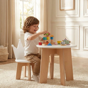 Ghúrfa Table & 1 Chair Set Snowa (Delivered in up to 14 days)