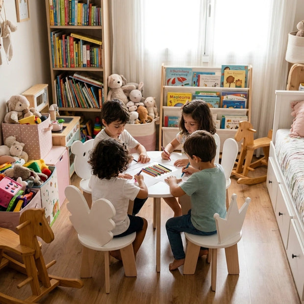 Ghúrfa Table & 4 Chairs Set Snowa (Delivered in up to 14 days)