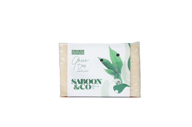 Saboon & Co Green Tea Olive Oil Soap Bar