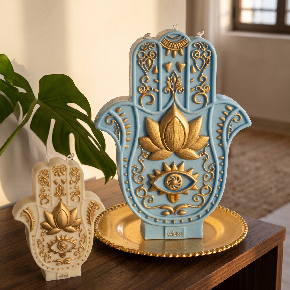 Wickd Candles Hamsa Candle