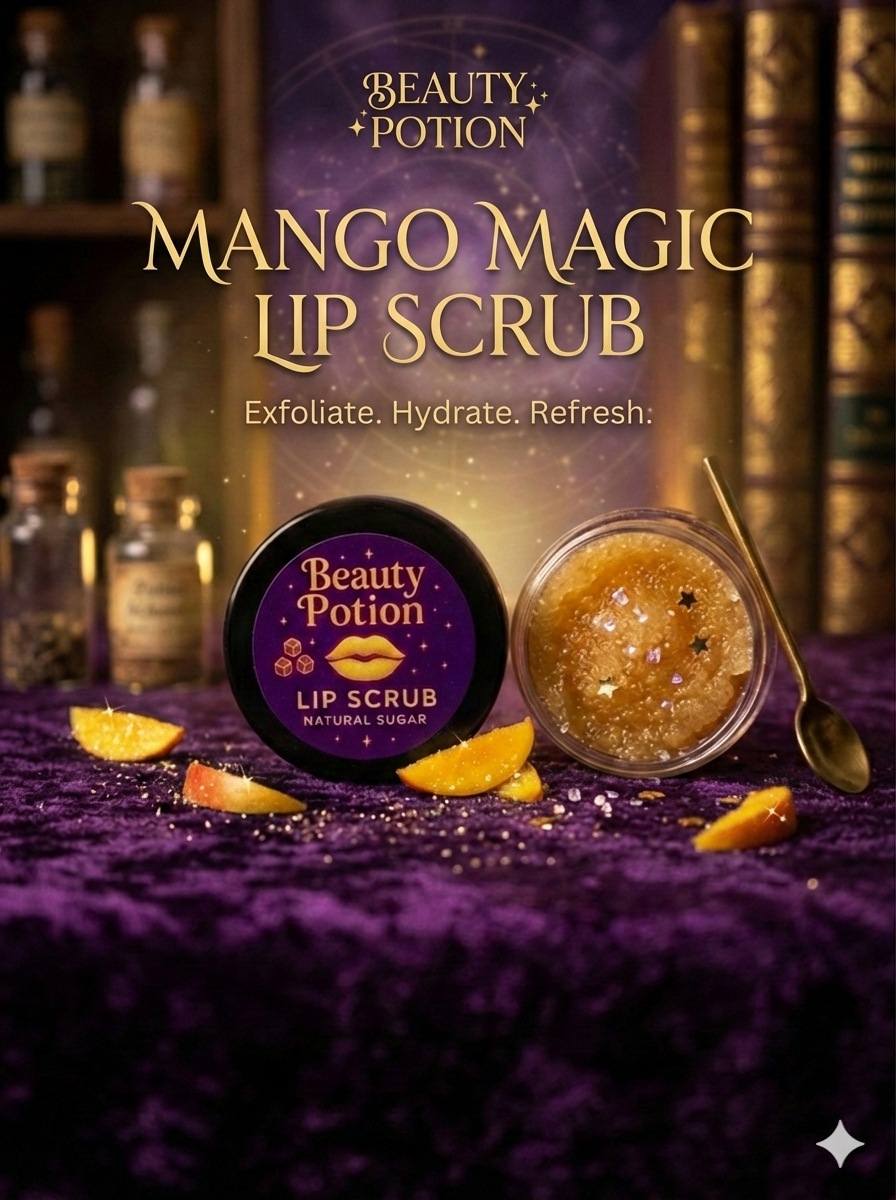 Beauty Potion Sugar Lip Scrub - Mango