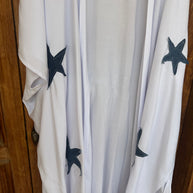 By Rita Raphael Navy Star Kaftan