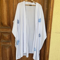 By Rita Raphael Coral Print Kaftan