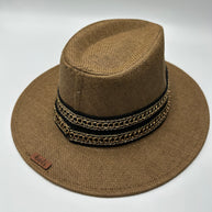 Knots by nada Brown Hat with Algae
