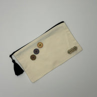 Hartouka Ivory Bloom Pouch