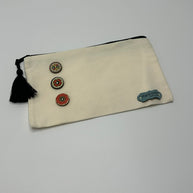 Hartouka Ivory Bloom Pouch