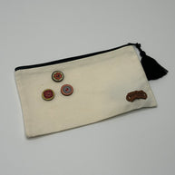 Hartouka Ivory Bloom Pouch