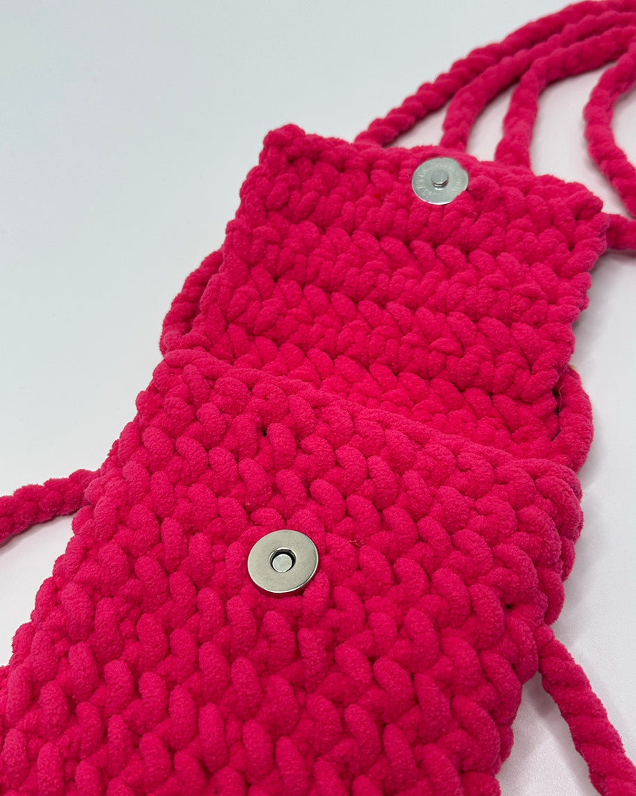 Hartouka Little Monster Crochet Bag