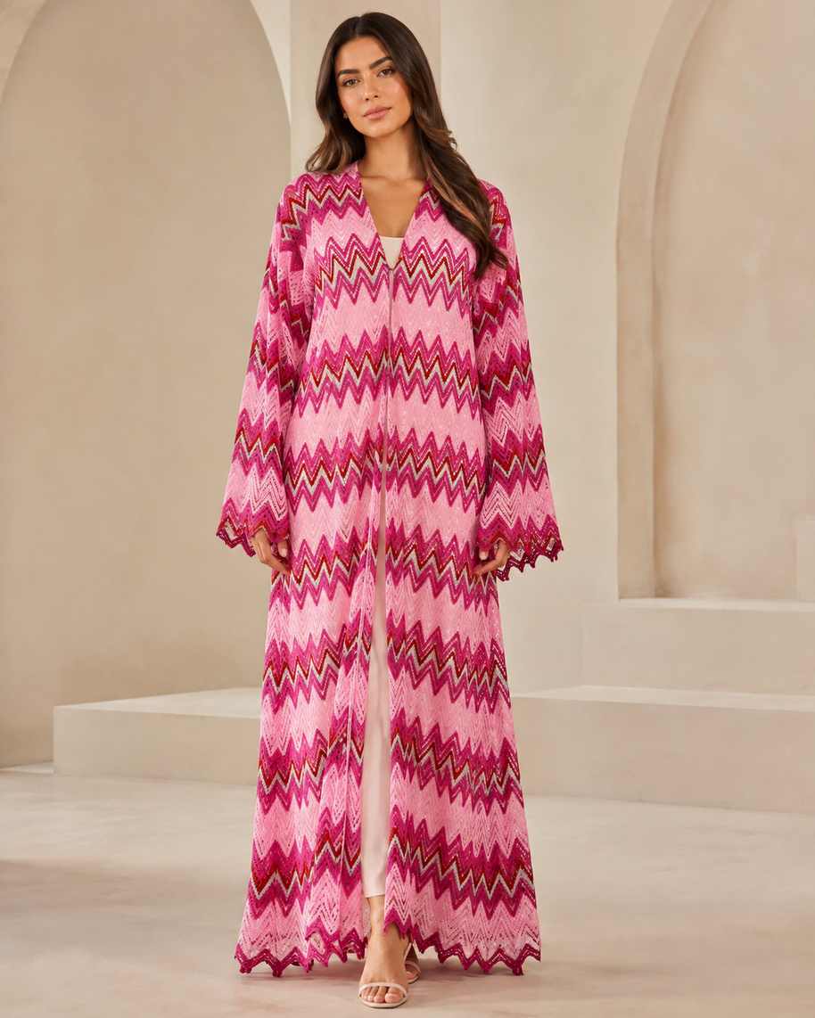 Kaafmoon Lurex Fushia