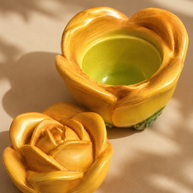 Antique Arch Rose-Shaped Multi-Purpose Jar – Unbreakable