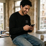 RSPR BLACK SWEATSHIRT