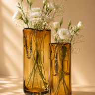 Tati deco Murano glass honey design small