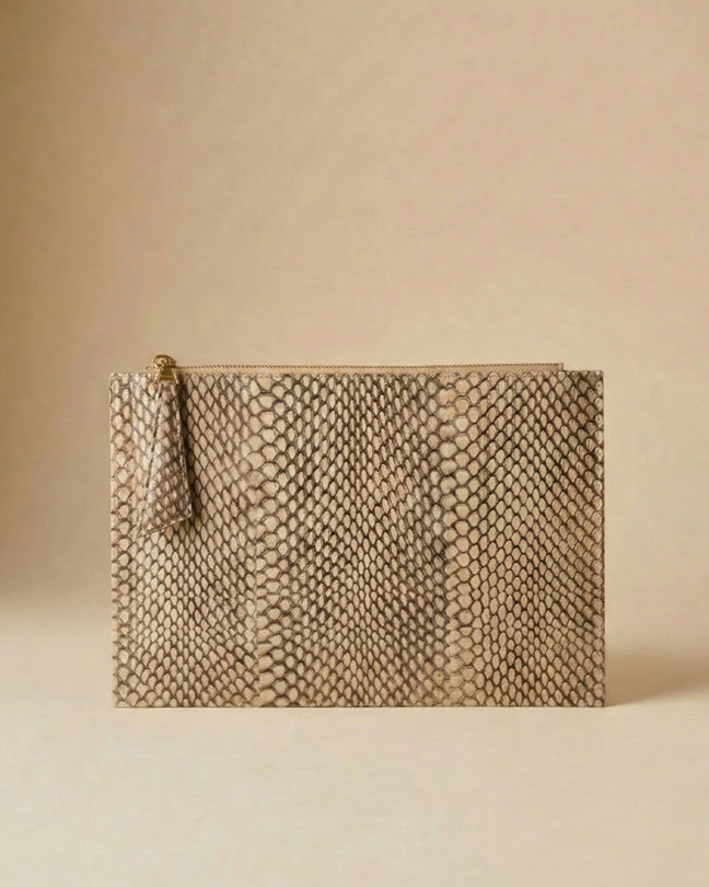 The Clutch snake bag