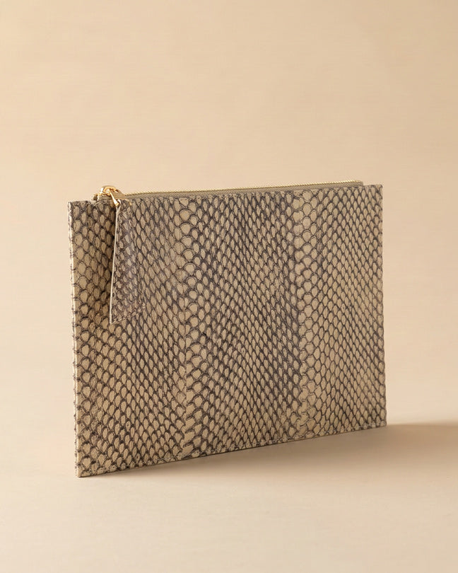 The Clutch snake bag