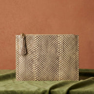 The Clutch snake bag