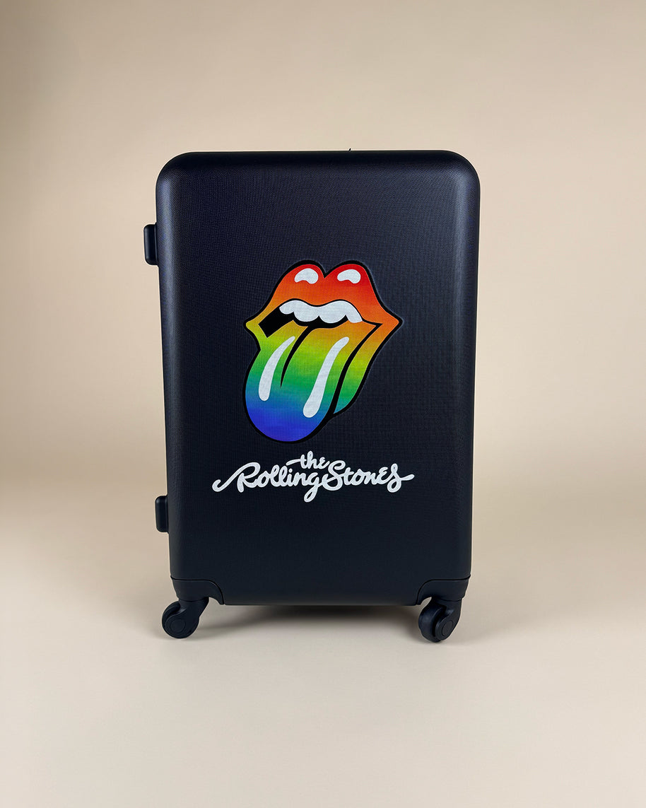The Rolling Stones Play With Fire 3-Piece Hardside Spinner Bravado Luggage Set