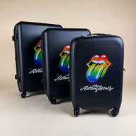 The Rolling Stones Play With Fire 3-Piece Hardside Spinner Bravado Luggage Set
