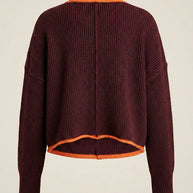 Urban Outfitters burgendy orange sweater