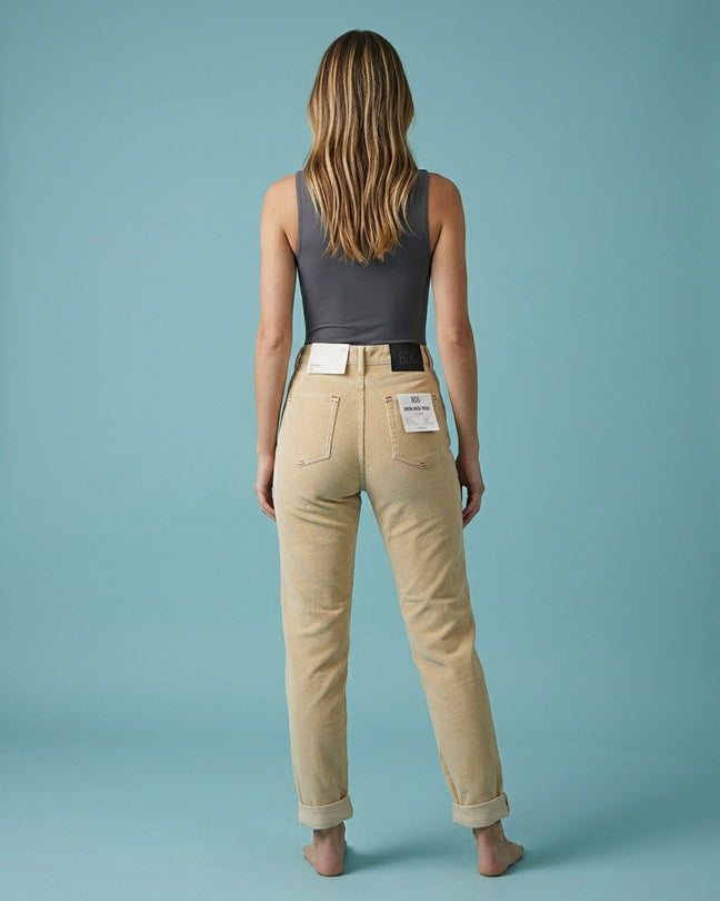 Urban Outfitter Yellow Beige Denim pant