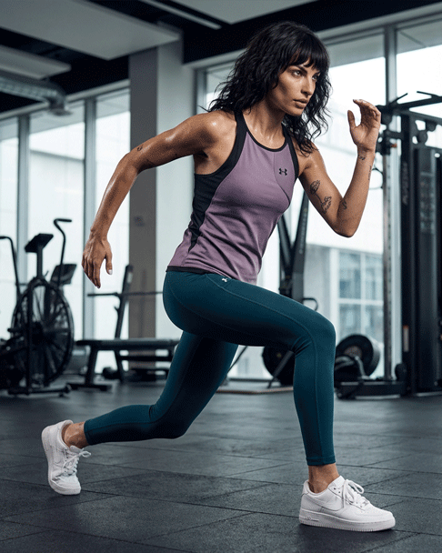 Under Armour-Shirt greyish purple:black